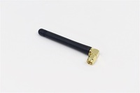 Antenne courte étanche IP67 433 MHz 2,4 GHz à angle droit omnidirectionnelle pour brouilleur anti-drone portable