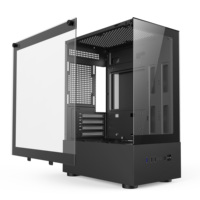 Boîtier de jeu AntarcChill Black Mid Tower avec alimentation, support ARGB Micro-ATX, en stock, vente en gros, châssis PC d'usine