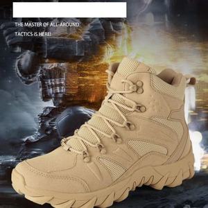Botas Tácticas de Alta Calidad para Trabajo, Senderismo, Motociclismo, Entrenamiento de Combate, para Hombre, para Exteriores, Campamento, Antidesgaste - Product Image 5