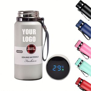 Hot Sale Thermos Cup Business Water Bottle Vacuum 316 Stainless Steel <b>Smart</b> Water Cup With Customized Logo - Product Image 1