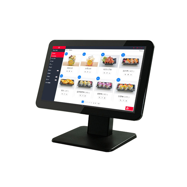 TouchDisplays 15.6" Supermarket Dual Screen Touch Dual Screen Pos Cash Register