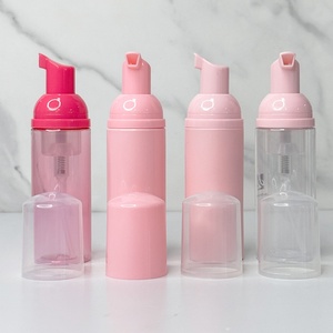 Empty Plastic Foam <b>Pump</b> <b>Bottle</b> 30ml 50ml 60ml 100ml 150ml 200ml pink PET Facial Cleanser Mousse Foam <b>Pump</b> <b>Bottle</b> - Product Image 2