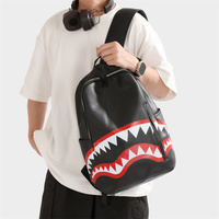 Sac de voyage grande capacité, sac à ordinateur portable tendance, sac à dos imperméable souple pour sports de plein air et randonnée, unisexe, avec revêtement PU imperméable