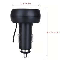 Medidor de voltímetro digital LED automático universal para coche de 12V y 24V
