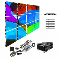 P3.91 P4.81 Pantalla de pared de alquiler de aluminio fundido a presión Paneles de pantalla LED de escenario de concierto interior Pantalla de visualización LED de alquiler al aire libre