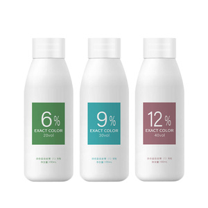 Émulsion oxydante pour coloration capillaire 3% 6% 9% 12% 10-40 Vol 100ml Coloration capillaire professionnelle - Product Image 2