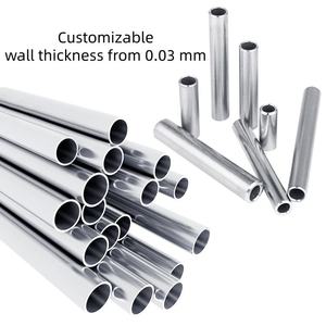 Tube en platine à ductilité remarquable pour tubes de distribution de produits chimiques, protections de bougies d'allumage, revêtements de creusets, lignes d'échantillonnage de gaz, tubes hermétiques - Product Image 3