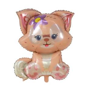 ลูกโป่งฟอยล์รูปปะการังสเตลโลสำหรับเด็กตกแต่งงานปาร์ตี้วันเกิดตัวการ์ตูนน่ารักใหม่ตกแต่งตรุษจีน - Product Image 2