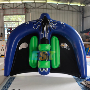 Vendita calda sport acquatici gonfiabile Manta Flying Ray PVC Flying Flying Fish Tube Mantaray gonfiabile barca rimorchiabile per <span class=keywords><strong>mare</strong></span> - Product Image 2