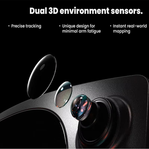 Occhiali AR Intelligenti XREAL <span class=keywords><strong>Air</strong></span> 2 <span class=keywords><strong>Ultra</strong></span> 6 DoF 52 °   Occhiali Smart VR Nreal Air2 <span class=keywords><strong>Ultra</strong></span> con Schermo Gigante 385'' FOV 4K 3D HD - Product Image 2