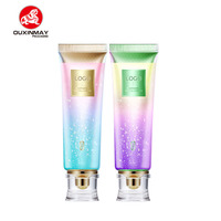 Tube de dentifrice PE transparent emballage en plastique transparent rouge à lèvres mascara crème solaire-tube de dentifrice fabriqué PE