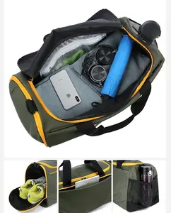 CALDIVO Mens Sports Travel Bag Garment Gym Bag Designer Duffle Bag Custom Waterproof Luggages