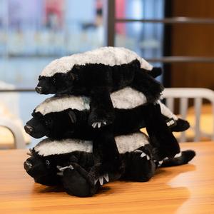 Jouet en Peluche Ratel Simulé, Peluche Mignonne de <span class=keywords><strong>Zoo</strong></span>, Article de Décoration Intérieure Personnalisé pour Voiture en Peluche - Product Image 6
