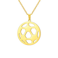 Collares con Colgantes de Cadena Personalizados para Hombre, Collares Sencillos de Acero Inoxidable con Diseño Deportivo de Béisbol y Baloncesto para Mujer