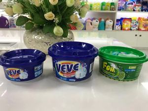 น้ำยาทำความสะอาดครัว OEM ขายดี 400 กรัม วิโบ ขจัดคราบน้ำมันได้ง่าย น้ำยาล้างจานชนิดครีม - Product Image 6