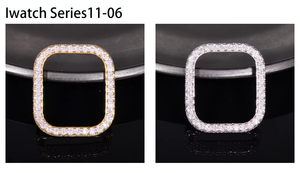 Pièces de <span class=keywords><strong>montre</strong></span> Iwatch G Series Shocks DW56006900 GA2100 : Lunette et boîtier sertis de Moissanite VVS1, Cadre de remplacement modifié, Certification GRA - Product Image 5