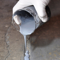 Polyurée de Coulis d'Injection 5KG, Forte Étanchéité, Fluide de Colmatage Étanche, Mastic Polyurée