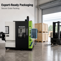 Centre d'usinage vertical CNC 5 axes MX400B, fraiseuse à métaux, moteur haute précision, capacité de charge moyenne