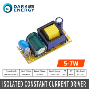 Dark Energy 5-7W 190-290mA Hot Sale Led Driver Board And Module Dark Energy Led Drivers