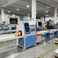 Scie de coupe transversale CNC automatique pour la production de structures en bois et usines de canapés - Machine de coupe de s