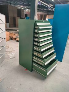 HUAYI 헤비듀티 금속 작업장 공구 보관 캐비닛, 효율적인 차고 정리를 위한 분체 도장 마감, 맞춤형 OEM 지원 - Product Image 4