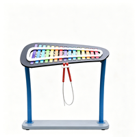 Municipal Campus Playground Music Facilities Rainbow Tubular Chime Anti-rust Stainless Steel Metallophone