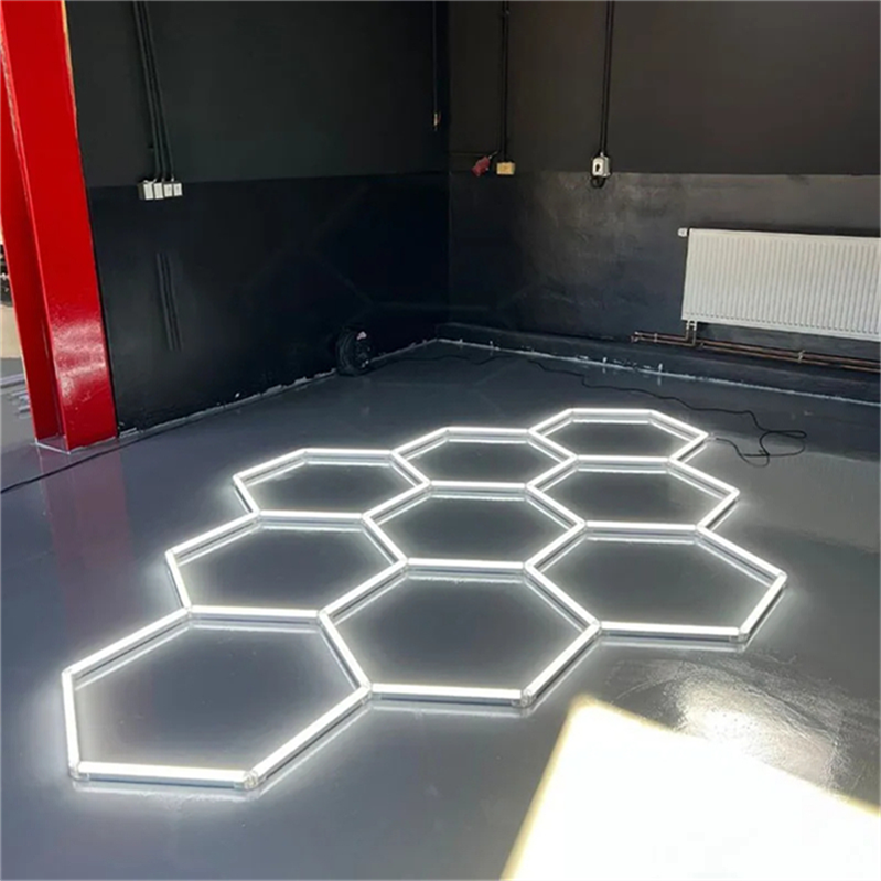 Factory Sell Diy Tube Light Led Honey Comb Led Ceiling Lights for Car Wash Led Decorative Room Light