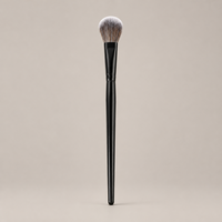 Pinceau de maquillage professionnel KB114 avec fibre de haute qualité de 0,07 mm, virole en aluminium épaissie et manche en bois de qualité supérieure
