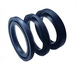 Haute pression V joint d'emballage V forme caoutchouc NBR tissu combiné joint anneau d'emballage joint pour cylindre hydraulique - Product Image 6