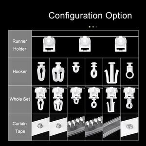 Binario per Tende in Plastica Moderno all'Ingrosso, Ondulato con Bottone per Accessori <span class=keywords><strong>da</strong></span> Soggiorno - Product Image 4