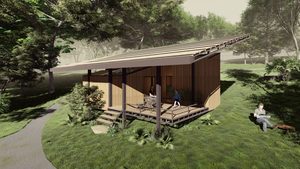(N° 12) Maison préfabriquée en bois verte 20m² du Vietnam, 100% écologique, Cenvinex, Villa conteneur moderne sur mesure 20FT 40FT, Garantie 5 ans - Product Image 1