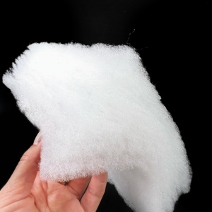 Flame Retardant Thermal Bonded Soft <strong>Polyester</strong> <strong>Padding</strong> Solid <strong>Wadding</strong> Quilting Material for Filling Siliconized Pattern - Product Image 2