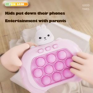 Nuevo Juguete Sensorial Pop Fidget Speed the Machine - Juego de Música Whack a Mole Portátil con Burbujas para Aliviar el Estrés y la Ansiedad en Autismo - Product Image 5