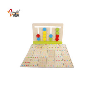 ของเล่นเพื่อการศึกษาสำหรับเด็กเกมฝึกการเรียนรู้สี่สีทำจากไม้บริการดีที่สุดทางออนไลน์ - Product Image 3