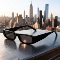 Lunettes de soleil écologiques en bio-acétate unisexe, lunettes de luxe tendance, polarisées UV400, possibilité de logo personnalisé, vente en gros