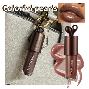 Su logotipo Lip Bunny Lip Glaze Gloss Brown Chocolate Shimmer Coffee Buttery Luscious Llavero Francin Ehlk <span class=keywords><strong>Labial</strong></span> Lip Honey Oil - Product Image 3