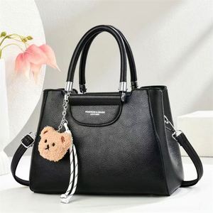 Bolso de Mano Minimalista de Color Sólido, Bolso Bandolera para Dama, Bolso Casual de Cuero PU - Product Image 4