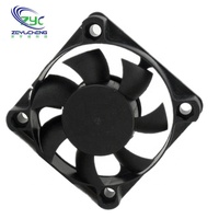 Ventilateur axial sans balais DC 5010 haute vitesse 5V/12V/24V, électrique, en plastique, OEM/ODM, 7 pales, roulement à billes, fil de cuivre pur
