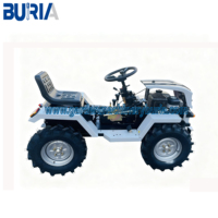 Traktor Kebun 4WD Bersertifikasi CE 18HP dari Cina dengan Gearbox dan Pompa untuk Penggunaan Pertanian Mini Farm