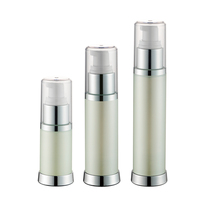Produk baru botol pompa pengap semprotan pompa kosmetik tanpa udara botol kosong sebagai plastik 15ml 30ml 50ml kemasan kosmetik