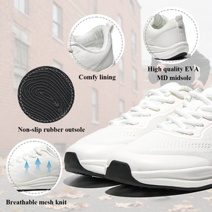 <span class=keywords><strong>Scarpe</strong></span> Sportive Casual Unisex <span class=keywords><strong>con</strong></span> Punta Larga, Traspiranti in Mesh, Antiscivolo, Morbide, Leggere, Ergonomiche per Uso Quotidiano, Personalizzazione di Fabbrica - Product Image 6