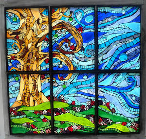 Mosaïque de verre coloré en morceaux lâches et brillants pour fenêtre d'église, artisanat, bricolage - Product Image 6