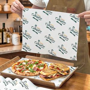 Custom Logo Food Grade <b>Wax</b> Coated Recyclable Baking Wrapping <b>Paper</b> Moisture Grease Resistant <b>Paper</b> Packaging for Bakery - Product Image 2