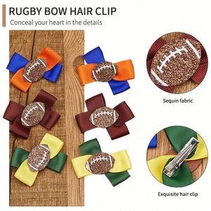 Barrette à cheveux en alliage thème européen et américain avec nœud pour enfants, marque YUSE, 8 cm - Product Image 2