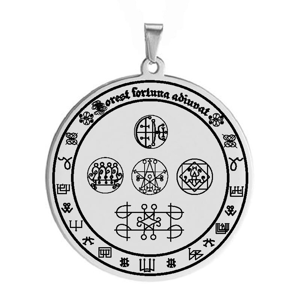 Colgante color acero