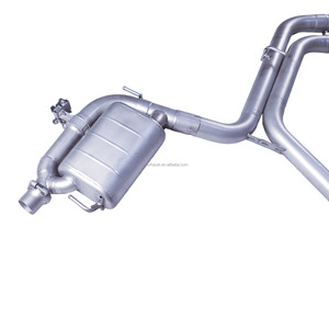 ระบบไอเสียแบบ Catback Valvetronic ของ REV เหมาะสำหรับรถยนต์ <span class=keywords><strong>Audi</strong></span> <span class=keywords><strong>A6</strong></span> C8 3.0T Crossover Touring Edition 4WD ปี <span class=keywords><strong>2022</strong></span> - Product Image 2
