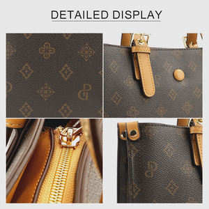 Borsa da Donna di Lusso alla Moda con Fibbia di Design Tracolla Removibile in Ecopelle PVC Stile Retrò - Product Image 5