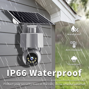 Cámara IP PTZ Solar con Red 4G/WiFi, Grabación AOV 24H, IP66 Impermeable, V380 Pro, <span class=keywords><strong>Seguridad</strong></span> Exterior, Audio Bidireccional, Cámara de Video CCTV - Product Image 6