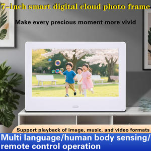 All'ingrosso 7 ''cornici digitali alimentate da acrilico con funzione WiFi MP3 Audio e formato Video AVI - Product Image 2