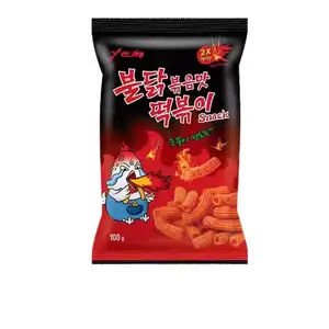 Y\E\M T\urkey Flavored Fried Rice Cake 100g Spicy Sticks Imported from South Korea